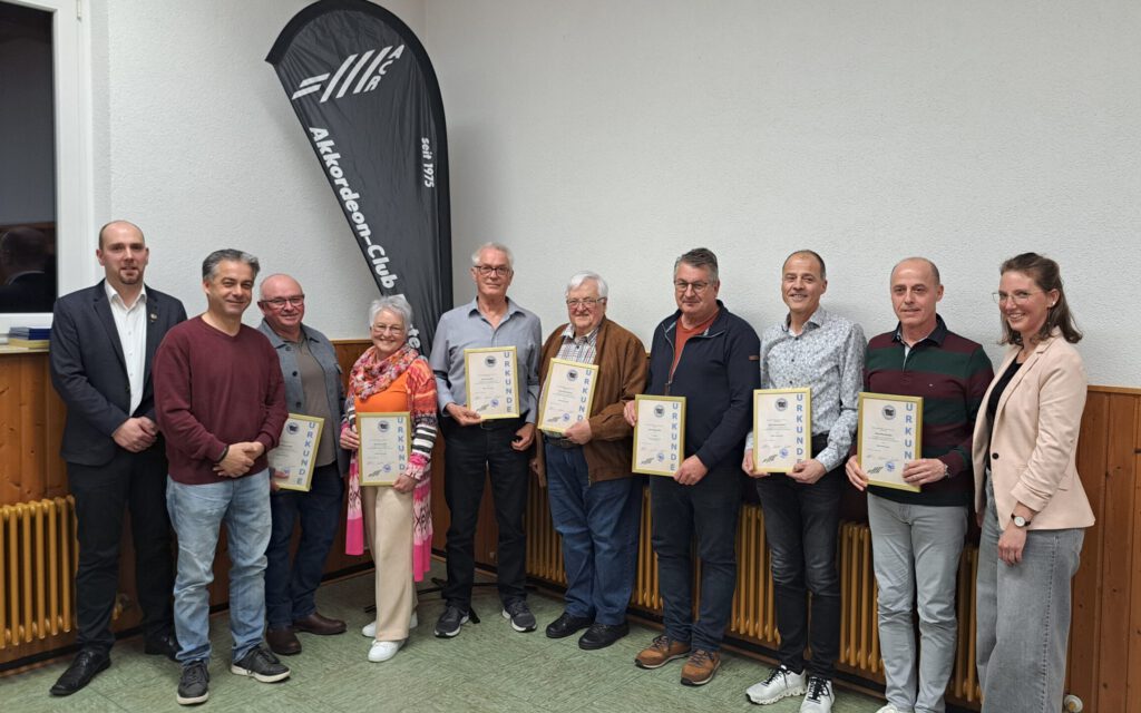 Ehrenmitglieder zum 50-jährigen Jubiläum